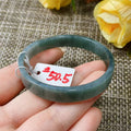 SALE! Certified Blue Jadeite XS Size Bangle Bracelet, Grade A Natural Jadeite Bangle, 50.5 XS Size Bangle