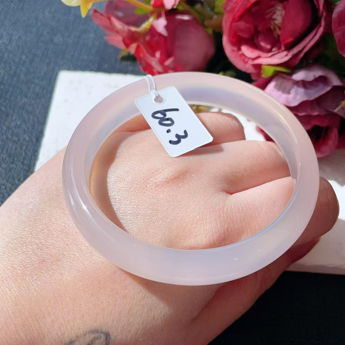 Natural Agate Bangle Bracelet, Thick Stone Bangle 11.5-12mm ，Real Natural Agate Bangle, High Grade Agate, Gift for Her