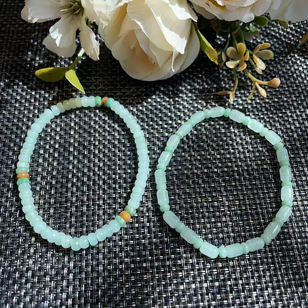 Certified Natural Grade A Jadeite Bracelet, Ice Green Slim Jadeite Bracelet, Minimalist Jadeite Jewelry, Adjustable Wrist Size, Jade Gift