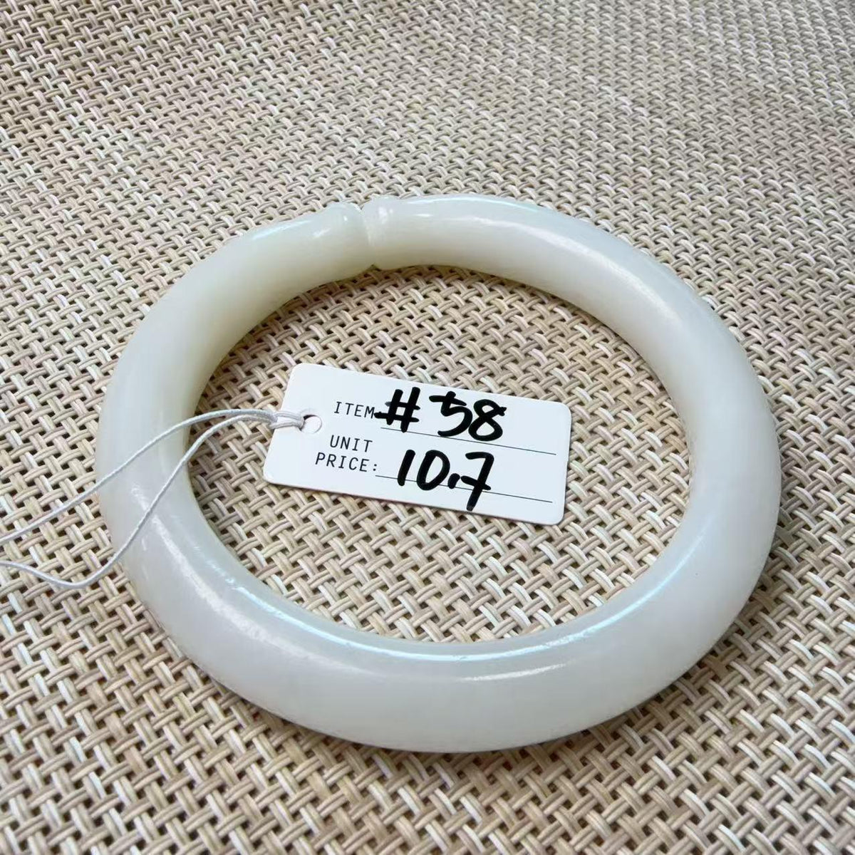 Natural Nephrite Jade Bangle, One of a Kind Hand Carved Jade Bracelet, White Green Jade Bangle, Unique Carved Jade Jewelry