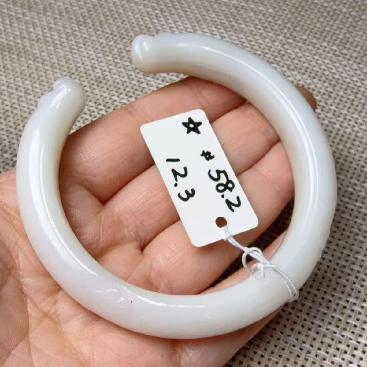 Deal Sale! Natural Jade Bangle Clearance | Imperfect Nephrite Jade Bracelet | Discount Jade Bangles, One of a Kind